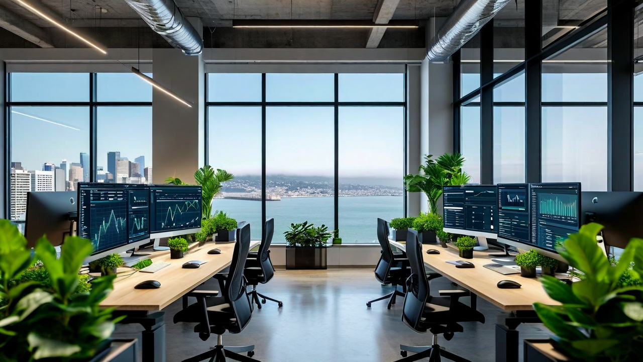 PropBrain team collaborating in the San Francisco office